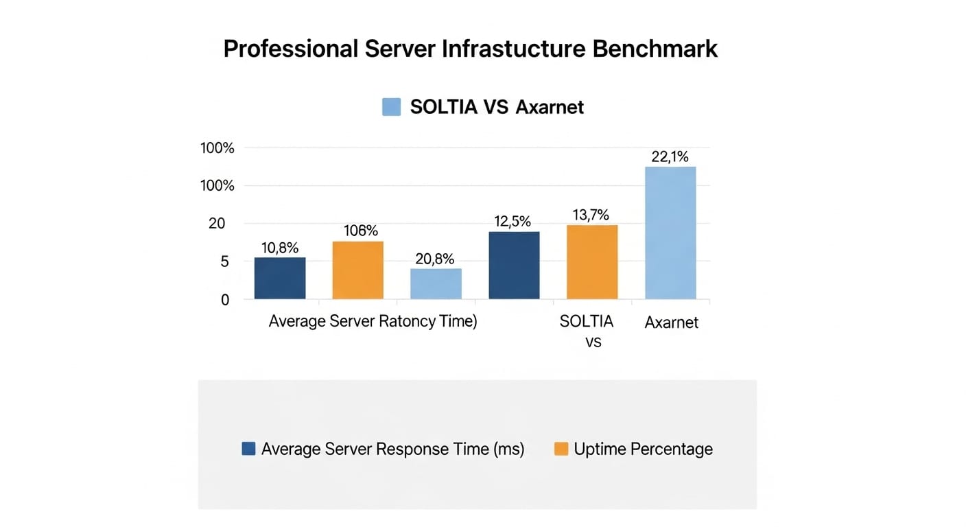 SOLTIA vs Axarnet: Comparativa Completa de Hosting 2026
