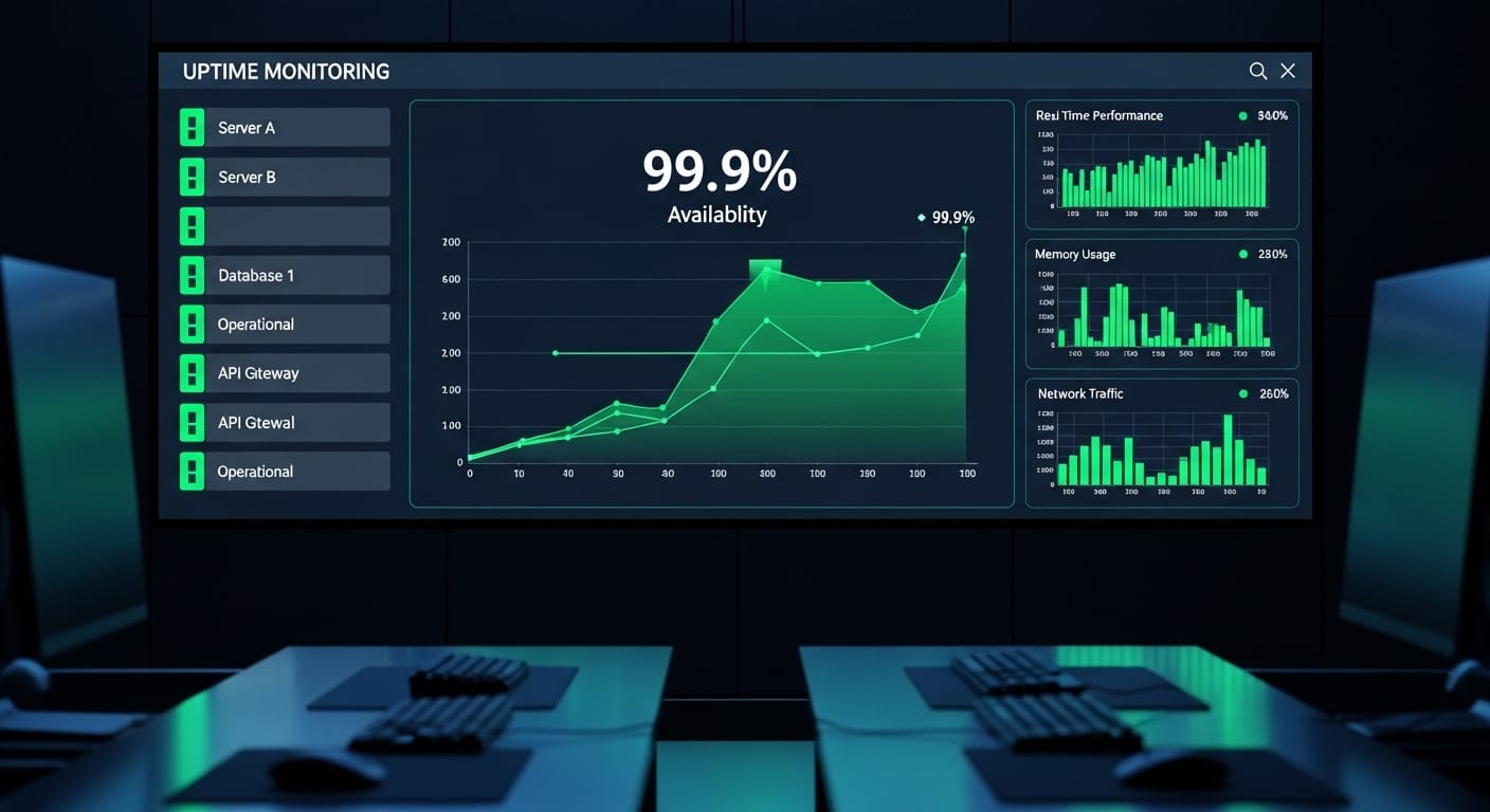 Uptime 99.9%: Por Qué es Vital para tu Negocio