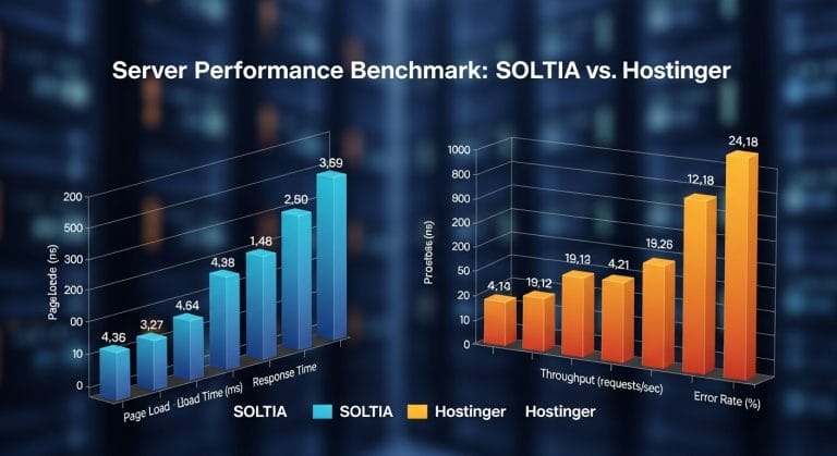 SOLTIA vs Hostinger: Comparativa Honesta 2026